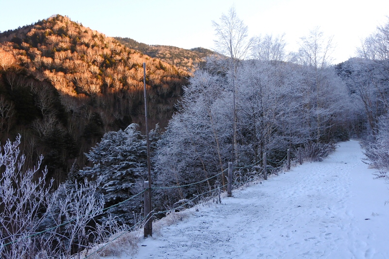 赤石山 大沼池 2018年11月25日