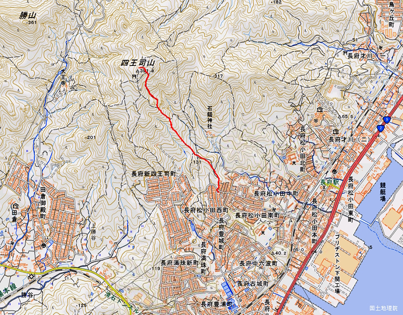 四王子山 2024年1月4日