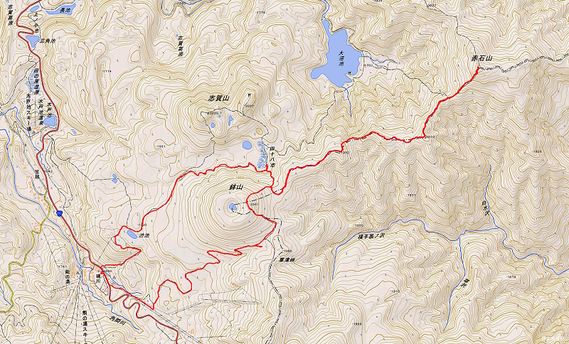 赤石山 鉢山 2023年10月22日